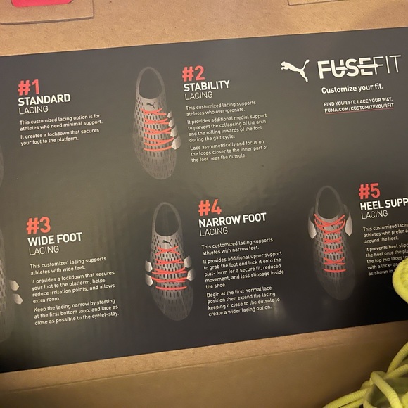 Like New Puma Speed 300 racer Neon yellow .. pink and white 8.5 in woman’s - Picture 4 of 11